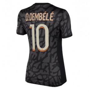 Paris Saint-Germain Ousmane Dembele #10 Tredje trøje Dame 2023-24 Kort ærmer